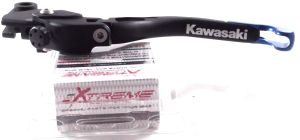 LEVA FRIZIONE REGOLABILE EVO II PER KAWASAKI Z750/Z800 08-14 EXTREME COMPONETS codice CRKZ7508-E2 FINALE BLU