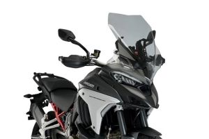 20728H - PUIG CUPOLINO TOURING DUCATI MULTISTRADA V4 21-25 FUME CHIARO