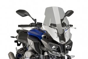 8918H - PUIG CUPOLINO TOURING YAMAHA MT-10 16-20 FUME CHIARO