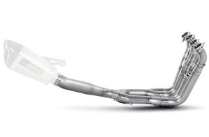 Collettori Akrapovic E-B10R1 per trasformare Scarico Terminale Akrapovic BMW S 1000 RR 10-14 in impianto completo,  codice E-B10R1