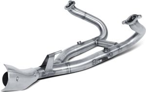 Collettori Akrapovic E-B12R4 per BMW R 1200 GS 13-18, Adventure 14-18 trasformano gli Scarichi terminali Akrapovic in impianti completi, codice E-B12R4 