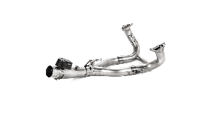 COLLETTORI RACING AKRAPOVIC ACCIAIO BMW R 1250 R/RT/GS 2019-2024 VALVOLA INOX