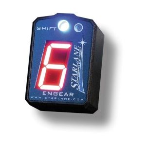 ENGEAR Indicatore di marcia inserita con Flash di fuorigiri starlane