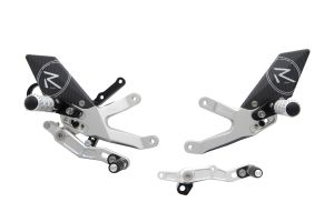 FTRBM004RSIL - Pedane Regolabili R Version / Silver