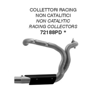 Arrow Collettori racing non catalitici Harley-Davidson Pan America 1250 2020-2023