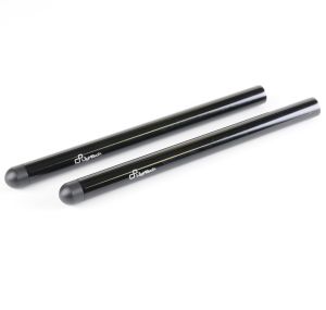 HBT004NER - Coppia Tubi Manubrio - Neri - Lung. 260 Mm