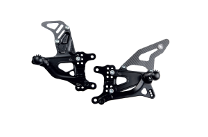 Pedane Spider Kawasaki ZX-6R - MODEL SSP 2019 cambio normale e rovesciato