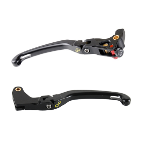 KLEV045j - Coppia di leve Lightech per Yamaha R1 / R1-M 15-23 R6 17-23 leva freno regolabile da dx
