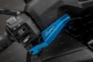 Leva freno a mano Lightech per T-MAX 12-20 LEVD014 cobalto