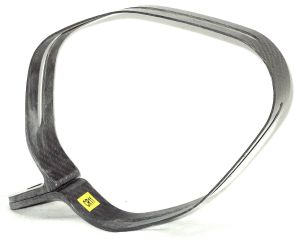 Fascetta in carbonio Akrapovic per silenziatore Carbonio Ellittico BMW S1000rr e varie