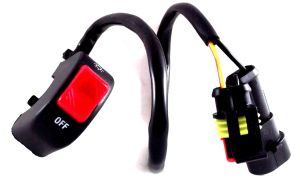 Interruttore a Manubrio On/Off cablato per cambio elettronico Starlane NRG (Cod.: OFSS)