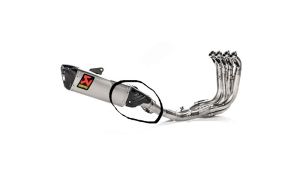 Paracalore Akrapovic Optional scarico S-B10R4-APLT e S-B10E9-APLT, codice P-HTSB10E3