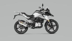 Protezione Carbonio (optional) per scarico completo Akrapovic per BMW G 310 R / GS 17-20, Heat shield (Carbon) P-HSB3R1