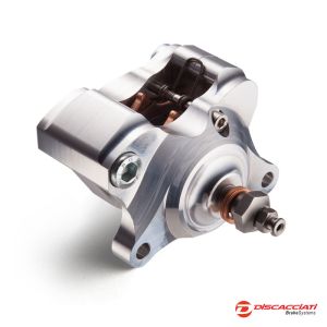 PINZA POSTERIORE 2-PISTONI SILVER DISCACCIATI