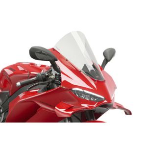 22333W - PUIG CUPOLINO R-RACER PER DUCATI PANIGALE V4 2025 TRASPARENTE