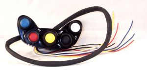 PULSANTIERA MANUBRIO RACING STM 5 TASTI SX USO PISTA CODICE SUN-N310