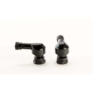 RB5591N - RACINGBIKE VALVOLE A 90 GRADI PER PNEUMATICI TUBELESS COLORE NERO - Diametro: 11.3 mm