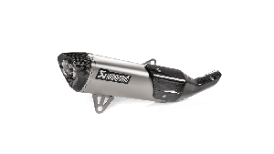 TERMINALE SLIP ON AKRAPOVIC TITANIO CARBONIO BMW C 400 X / GT 2019-2020