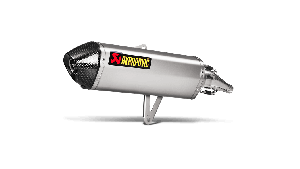 TERMINALE SCARICO AKRAPOVIC INOX HONDA SH 300 2016-2020 codice S-H3SO4-HRSS