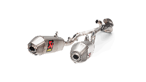 SCARICO COMPLETO AKRAPOVIC HONDA CRF 450 R / RX 2017-2020 cod S-H4MR16-CIQTA