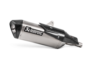 TERMINALE SLIP ON AKRAPOVIC TITANIO CARBONIO OMOLOGATO HONDA FORZA 750 2021-2022