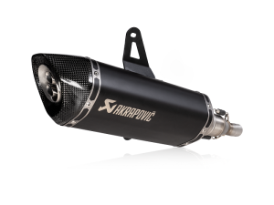 TERMINALE SCARICO TITANIO NERO AKRAPOVIC ITALJET DRAGSTER 125 / 200 2021-2023