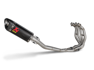 SCARICO COMPLETO INOX CARBONIO AKRAPOVIC KAWASAKI NINJA ZX-25R 2020-2022