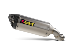 TERMINALE SCARICO AKRAPOVIC TITANIO KAWASAKI Z 900 A2 2018-2022 OMOLOGATO
