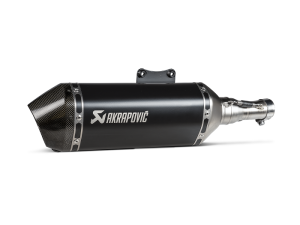 TERMINALE SLIP ON AKRAPOVIC INOX NERO VESPA PRIMAVERA / SPRINT 125 2021-2022