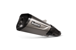 TERMINALE SLIP ON AKRAPOVIC ACCIAIO INOX VESPA GTS 300 2021-2023