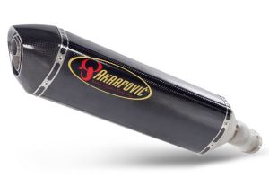Scarico Terminale Akrapovic per Yamaha FZ1/Fazer 1000 06-15 Street Legal Esagonale Full Titanio/Fodero in Carbonio, codice S-Y10SO7-HRC
