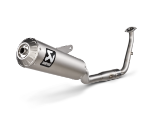 S-Y125R10-HBFGT - SCARICO COMPLETO RACING TITANIO AKRAPOVIC YAMAHA XSR 125 2021-2024
