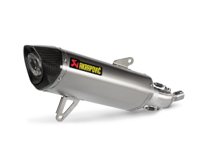 TERMINALE SLIP ON AKRAPOVIC ACCIAIO INOX YAMAHA X-MAX 300 2021-2023 OMOLOGATO