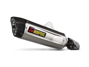 TERMINALE SLIP ON AKRAPOVIC TITANIO CARBONIO OMOLOGATO YAMAHA TENERE 700 2021-2023
