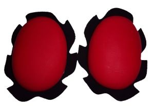 SAPFROS - Saponette lightech knee sliders modello Filler rosse