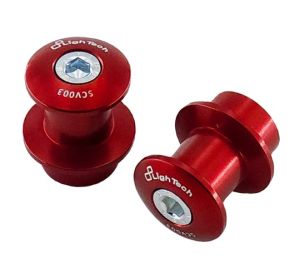 SCV004ROS - Supporto Per Cavalletto M8 per Aprilia, Yamaha, Triumph Rosso