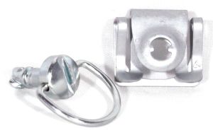 Sgancio rapido da 12 mm più ricettacolo con pressella per carene