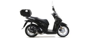 Arrow Terminale Urban  alluminio  Dark  con fondello  Dark  Honda SH 125i 2020-2022