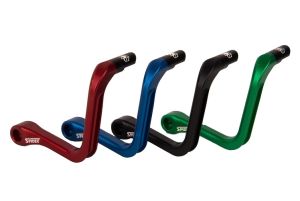 PROTEZIONE LEVA FRENO IN ALLUMINIO RICAVATA DAL PIENO TRAMITE LAVORAZIONE 3D SPIDER SP122