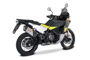 Hp corse terminale SPS CARBON SHORT SATIN per husqvarna norden 901