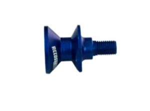 ST001B Supporto cavalletto BLU Accossato senza protezione, Per Moto - Filetto M6