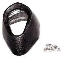 Fondello in carbonio V-EC215 Akrapovic per silenziatore con fodero ellittico
