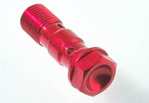 Bullone doppio Lightech rosso, M 10x1, codice VF12ROS