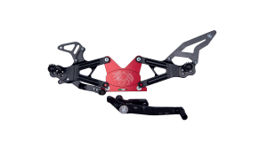 Pedane Spider YAMAHA R1 2015 cambio normale e rovesciato