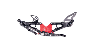 Pedane Spider Yamaha R6 2017 cambio normale e rovesciato