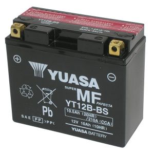 Batteria Yuasa YT12B-BS, 10A CCA 210A, positivo SX, 150x69x130mm
